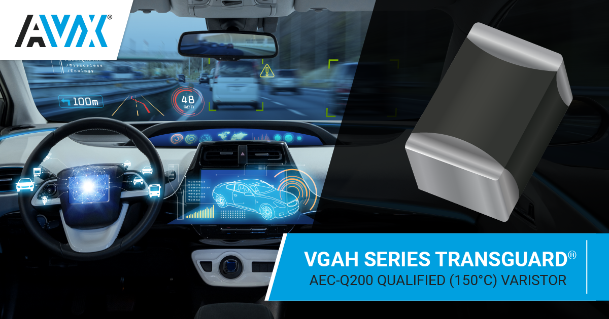 VGAH Series AEC-Q200 Qualified TransGuard® Multilayer Varistor